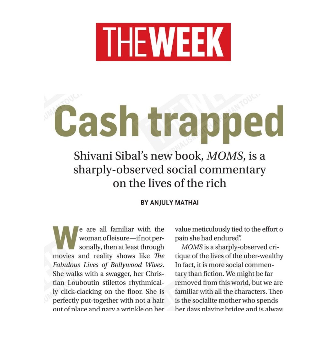 The Week review of Moms by Shivani Sibal, by Anjuly Mathai
